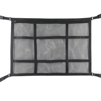 Filet de rangement pour plafond de voiture 21 x 31 pouces