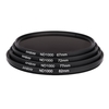 Filtre de densité neutre des Fader Andoer 77mm ND1000 10 Stop pour reflex numérique Nikon Canon