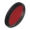 Filtre infrarouge réglable FOTGA 62 mm Filtre d