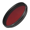 Filtre infrarouge réglable FOTGA 62 mm Filtre d