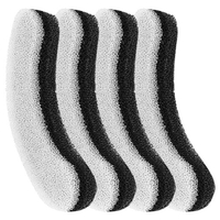 Filtres 4 pièces pour filtres de fontaine à eau transparente pour chat 61OZ/1.8L