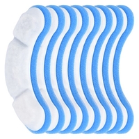 Filtres 8 pièces pour filtres de fontaine à eau transparente pour chat 61OZ/1.8L