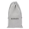 FITFITT Sac de rangement Sac de transport Petit cordon Cordon de protection floqué Gris 13, 5 * 23, 5 cm