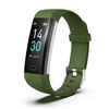 Fitness Trackers Moniteur de fréquence cardiaque Compteur de calories Podomètre étanche IP68 Smartwatch Compatible avec Android iOS