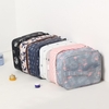 Flamingo Esthéticienne Cosmétique Cas Double Fermeture Éclair Femmes Voyage Organisateur Étanche Portable Grande Capacité Sac De Rangement Maquillage Sacs Trousses De Toilette A1