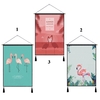 Flamingo Tapisserie Mur Art Tapisseries Tropical Home Décoratif Porte Rideau Salon Couvre-lit Feuille Tissu Suspendus Couverture Tapis 1 