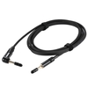 Flanger FLG-002 Pro Guitar Super Silent Plug-câble High Class Guitare électrique Câble de connexion Audio Cable One Fin: connecteur carré Pas de bruit Aucune électricité Buzz 3 mètres