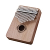 Fleurs 17 touches Kalimba pouce africain doigt piano bois Kalimba Instrument de musique portable
