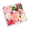 Fleurs artificielles parfumées Forever Savon Fleur de rose dans une boîte cadeau