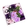 Fleurs artificielles parfumées Forever Savon Fleur de rose dans une boîte cadeau