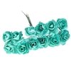 Fleurs en papier artificielles de 12Pcs / Bunch 2.5mm pour les roses de voiture fausse de voiture utilisées