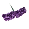 Fleurs en papier artificielles de 12Pcs / Bunch 2.5mm pour les roses de voiture fausse de voiture utilisées