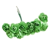 Fleurs en papier artificielles de 12Pcs / Bunch 2.5mm pour les roses de voiture fausse de voiture utilisées