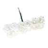 Fleurs en papier artificielles de 12Pcs / Bunch 2.5mm pour les roses de voiture fausse de voiture utilisées