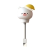 Flexible Mini USB LED Veilleuse Mignon Lapin/Ours/Chat/Canard Bébé Alimentation Lampe Portable Lampe de Lecture