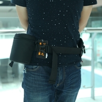 Fly Leaf Lens Case Sac pochette 13 * 8.5cm pour Objectifs DSLR Nikon Canon Sony FY-2