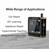 FNIRSI 138pro Oscilloscope portable portable Affichage 2, 4 pouces Oscilloscope numérique multifonctions Un bouton Réglage automatique PWM Ondes carrées Sortie Singles Modes de déclenchement normaux automatiques