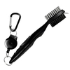 Fonctionnel Professionnel Golfclub Ball Grooves Brosse De Nettoyage Fil De Fer En Nylon Double Face Putter Cleaner Exercice En Plein Air Golf Accessoires