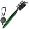 Fonctionnel Professionnel Golfclub Ball Grooves Brosse De Nettoyage Fil De Fer En Nylon Double Face Putter Cleaner Exercice En Plein Air Golf Accessoires