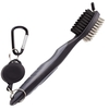 Fonctionnel Professionnel Golfclub Ball Grooves Brosse De Nettoyage Fil De Fer En Nylon Double Face Putter Cleaner Exercice En Plein Air Golf Accessoires