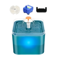Fontaine à eau pour chat 2L Fontaine pour animaux de compagnie à 3 modes d
