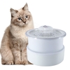 Fontaine à eau pour chat de 2, 4 L avec nuit nocturne