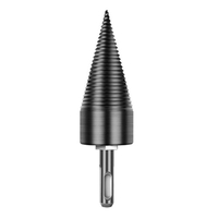 Foret fendeur de bois foret fendeur de bûches de bois de chauffage foret de perceuse à vis robuste 32mm avec tige carrée amovible