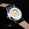 Forsining Hommes Mode Luxe Creuse Montre Charme Classique Automatique Montre Au Poignet Mécanique