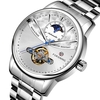FORSINING Montre mécanique 339 Tourbillon Phase de Lune Mécanique à remontage manuel