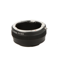 Fotga PK-NEX bague adaptatrice numérique pour Pentax PK K Mont Lens pour Sony NEX E-Mount caméra (pour Sony NEX-3 NEX-3C NEX-3N NEX-5 NEX-5C NEX-5N NEX-5R NEX-5T NEX -6 NEX-7)