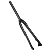 Fourche avant de Fixie de vélo de vélo de vitesse fixe de vélo de route ultra-léger en Fiber de carbone pour frein à disque / frein en V 28.6mm 700C 650C 1-1 / 8