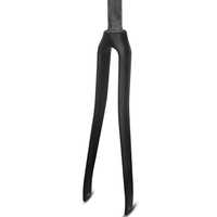 Fourche avant de vélo en fibre de carbone 28.6mm 3K/12K/UD 700C fourche de vélo de route vélo fourche
