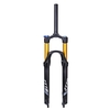 Fourche avant pour vélo de montagne Fourche avant à absorption des chocs pour vélo 26 pouces / 27, 5 pouces / 29 pouces Double chambre à absorption des chocs Fourche avant pour vélo Suspension avant