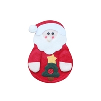 Fourchette de Noël Porte-couteau Pochette à couverts mignonne pour la table de dîner à la maison Fête de vacances