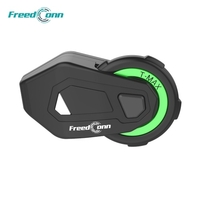 FreedConn T-MAX Casque de moto Casque Bluetooth 5.0 Casque de moto