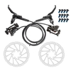 Frein à disque de vélo hydraulique étrier avant en aluminium frein à disque accessoires de vélo équipement d