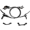 Frein à disque de vélo hydraulique vtt à 4 pistons freins de vélo à étrier avant et arrière en aluminium pour vélo de route VTT