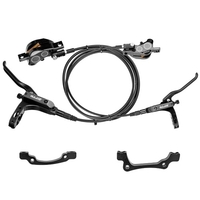 Frein à disque de vélo hydraulique vtt à 4 pistons freins de vélo à étrier avant et arrière en aluminium pour vélo de route VTT