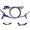 Frein à disque de vélo hydraulique vtt à 4 pistons freins de vélo à étrier avant et arrière en aluminium pour vélo de route VTT