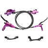 Frein à disque de vélo hydraulique vtt à 4 pistons freins de vélo à étrier avant et arrière en aluminium pour vélo de route VTT