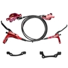Frein à disque de vélo hydraulique vtt à 4 pistons freins de vélo à étrier avant et arrière en aluminium pour vélo de route VTT