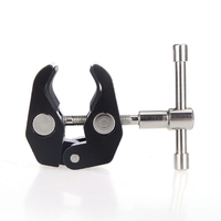 Friction bras magique super crabe serrage articulées Pince Clip de Grand-taille 5.5cm Bite