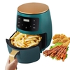 Friteuse à air maison multifonctionnelle intelligente avec écran tactile 6L grande capacité 1200W four électrique haute puissance peut être programmée