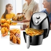 Friteuse à air Une nouvelle génération de ménage intelligent sans fumée 1300W haute puissance 4.5L grande capacité friteuse électrique Machine à frites