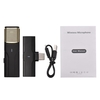 FTW001 Microphone sans fil WiFi Plug & Play Type-C Clip-on Mini Mic pour Phone Pad PC avec suppression du bruit pour Vlog Gaming Streaming Podcasting Enregistrement
