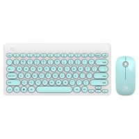 FUDE IK6620 Ultra Slim 2.4G Ensemble clavier de souris sans fil