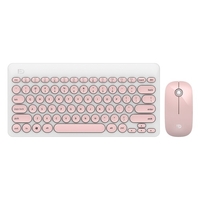 FUDE IK6620 Ultra Slim 2.4G Ensemble clavier de souris sans fil