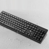 FUDE Wireless EK783 Keyboard & Mouse Combo 2.4GHz Concave Button Set Smart-Saving Silent Clicks Slim Combo pour ordinateur portable,  ordinateur noir