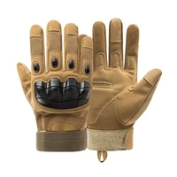 Full Finger Knuckle Gloves Touchscreen Anti-slip Motorbike Sports Training Outdoor Cycling Gloves
