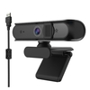 Full HD 5MP autofocus grand angle Webcam Microphone numérique intégré Caméra HD USB Plug & Play pour ordinateur de bureau noir
